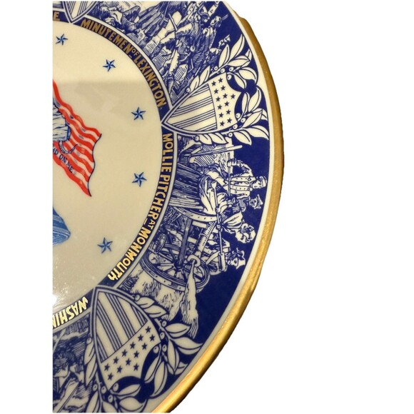 Vintage 1976- Alvin Fine China-Commemorating Bicentennial Collector’s Plate - Picture 4 of 7